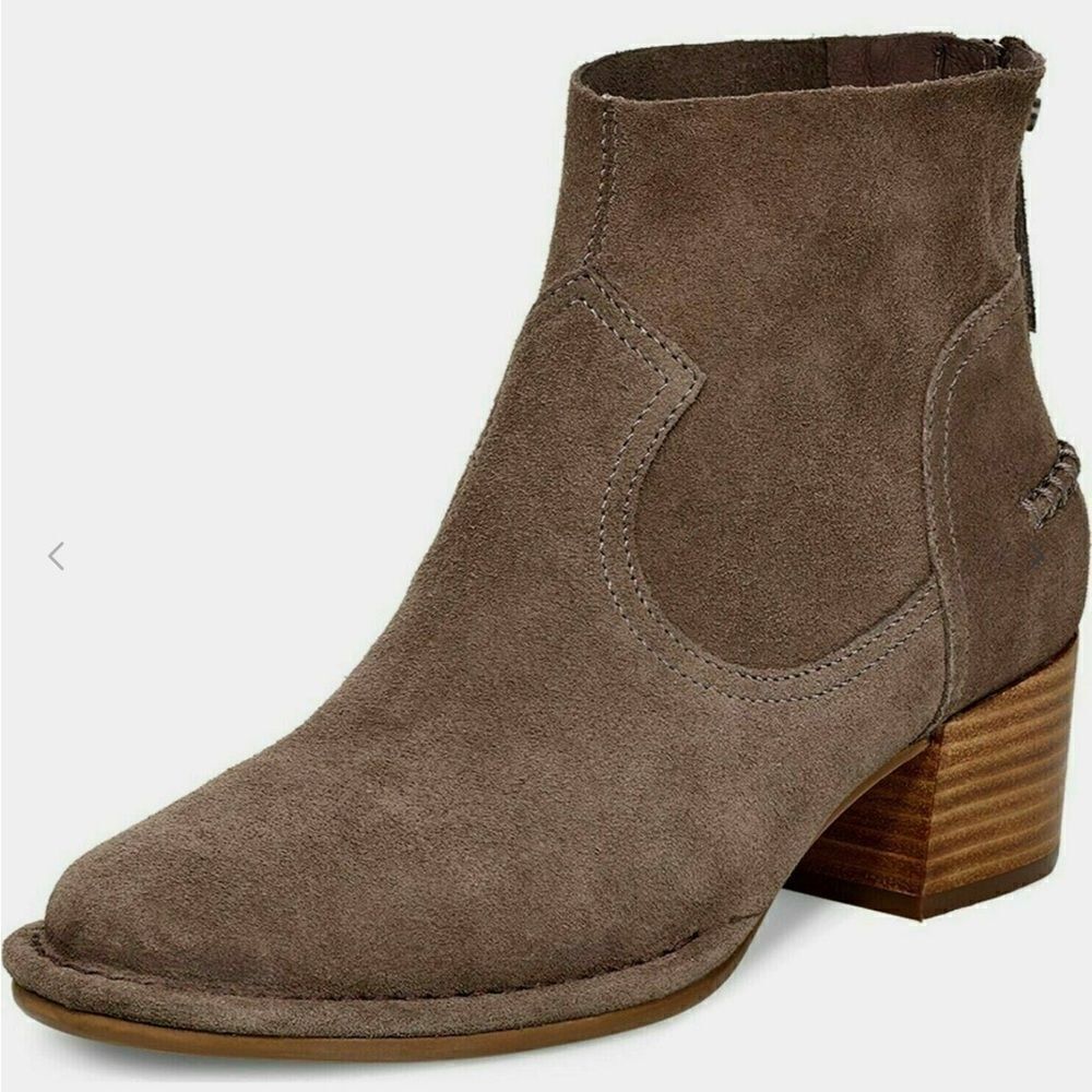 UGG Women's Bandara Ankle Boot in Mysterious (Taupe) 1095053 US 9.5